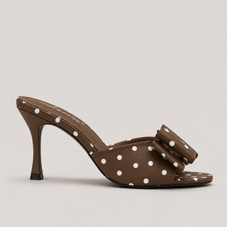 Sandale Polka Chic - Marron