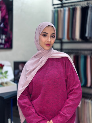 Crepe Chiffon Premium - Lavande Clair