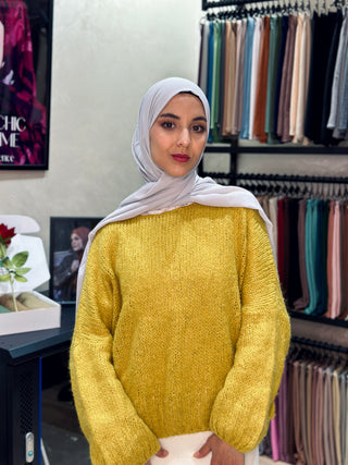 Crepe Chiffon Premium - Gris
