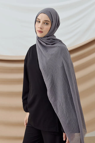 Châle Aya - Gris Foncé