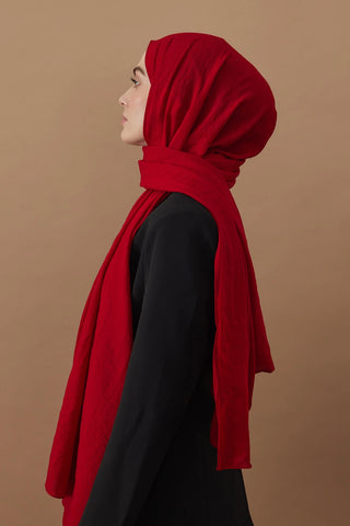 Châle Kras - Rouge