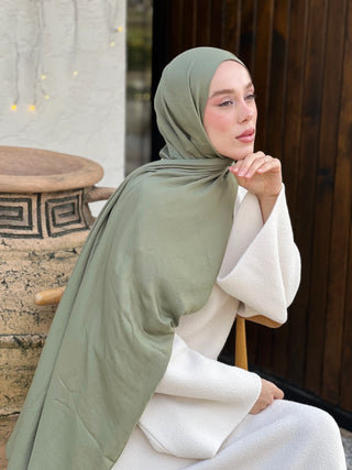 Châle Modal - Thé Vert