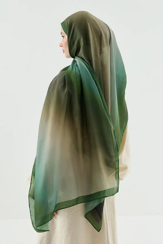 Châle Mirage - Vert Pin