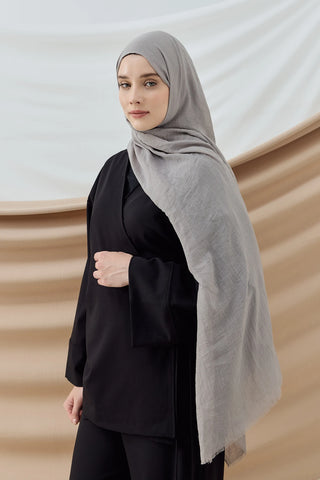 Châle Aya - Gris