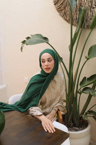 Châle Neo Pamuk - Vert Mer