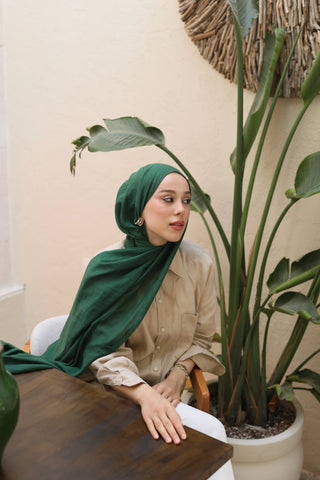 Châle Neo Pamuk - Vert Mer