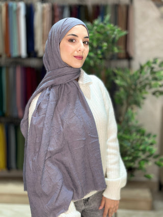 Châle Modal Kras - Gris Fumée