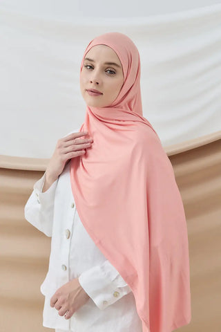 Lycra Light Châle - Corail Clair
