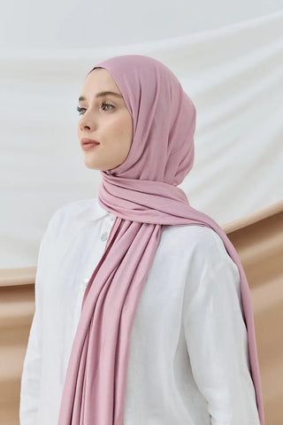 Lycra Light Châle - Rose Poudré