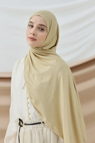 Lycra Light Châle - Jaune Beurre