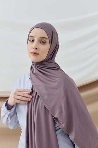 Lycra Light Châle - Mauve Grisé