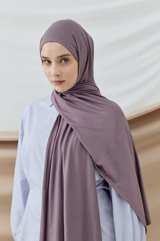Lycra Light Châle - Mauve Grisé