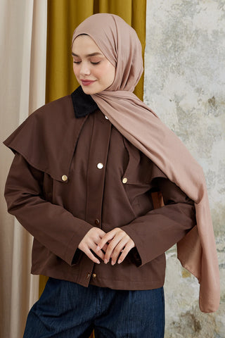 Châle Modal - Vison Foncée