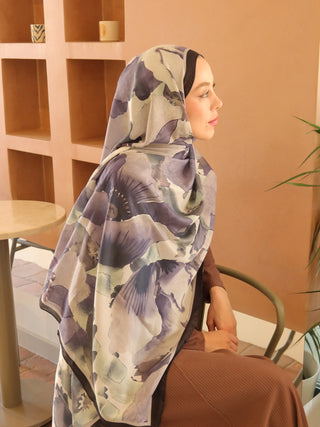 Châle Livora - Noir Saule