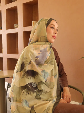 Châle Livora - Kaki