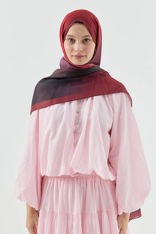 Châle Mirage - Prune