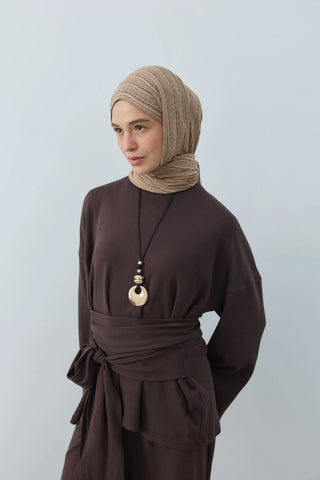 Châle Misto - Latte