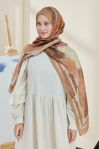 Châle Mistral - Caramel