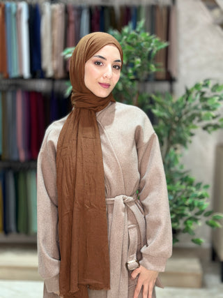 Châle Modal Kras - Marron