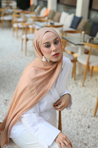 Châle Neo Pamuk - Saumon