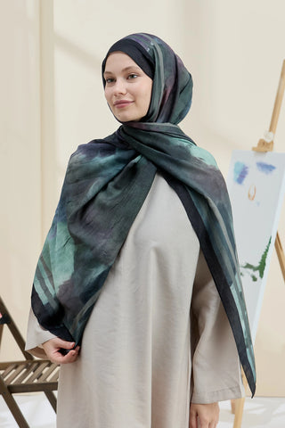 Châle Mistral - Noir Anthracite