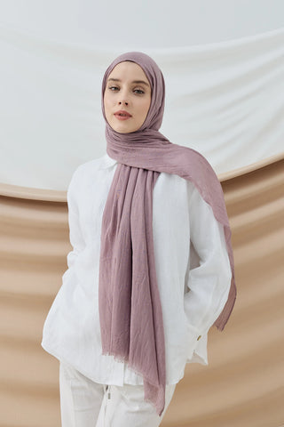 Châle Bambu - Rose Vintage