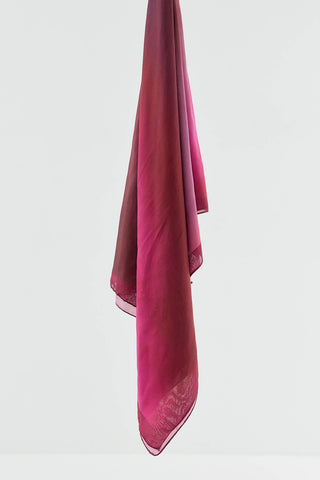 Châle Mirage - Rouge Cerise