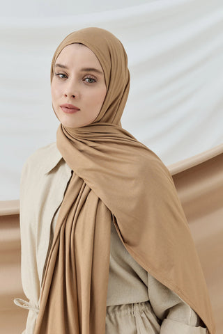 Châle Peigné - Sable