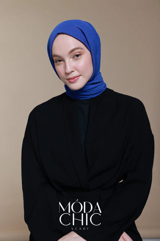Châle Carré Cotton - Indigo