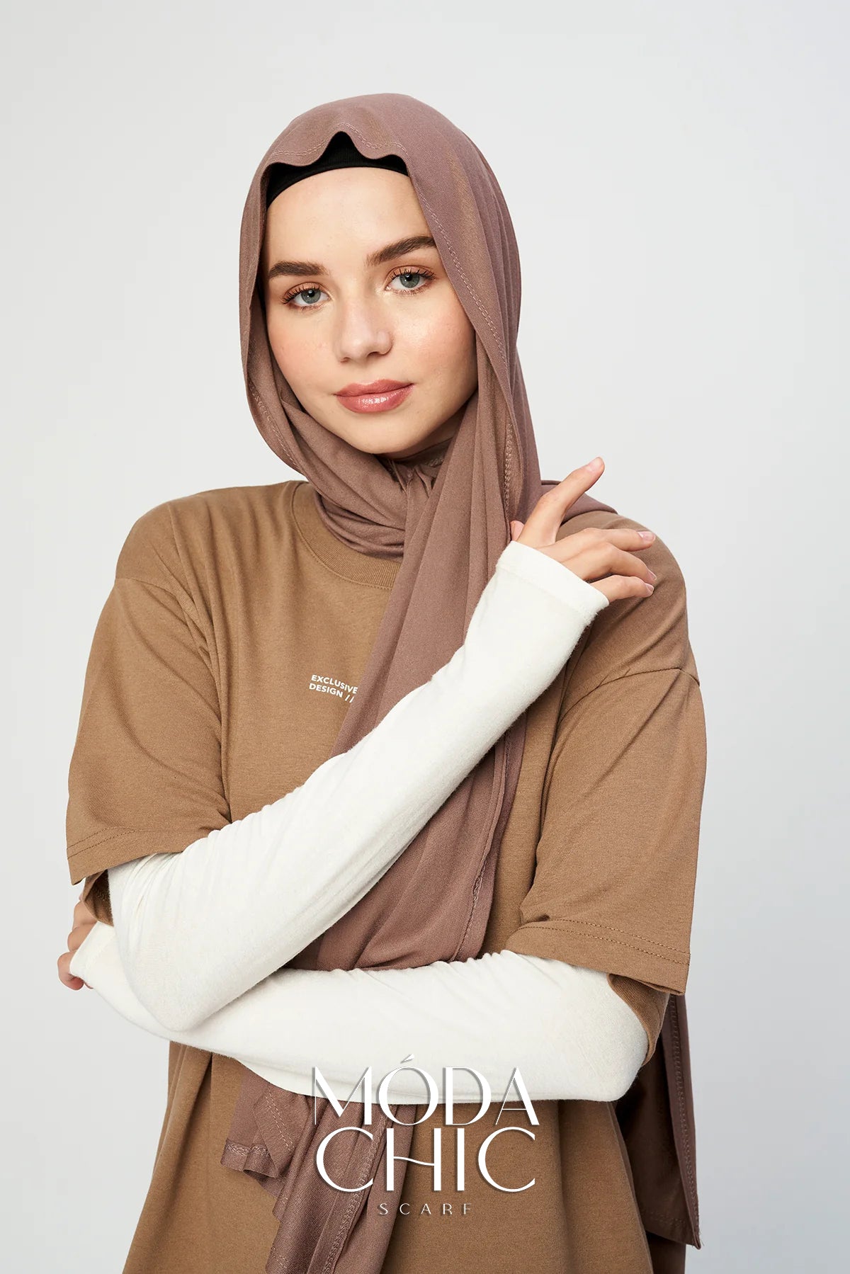 Peigné Cotton - Marron Poussiéreux