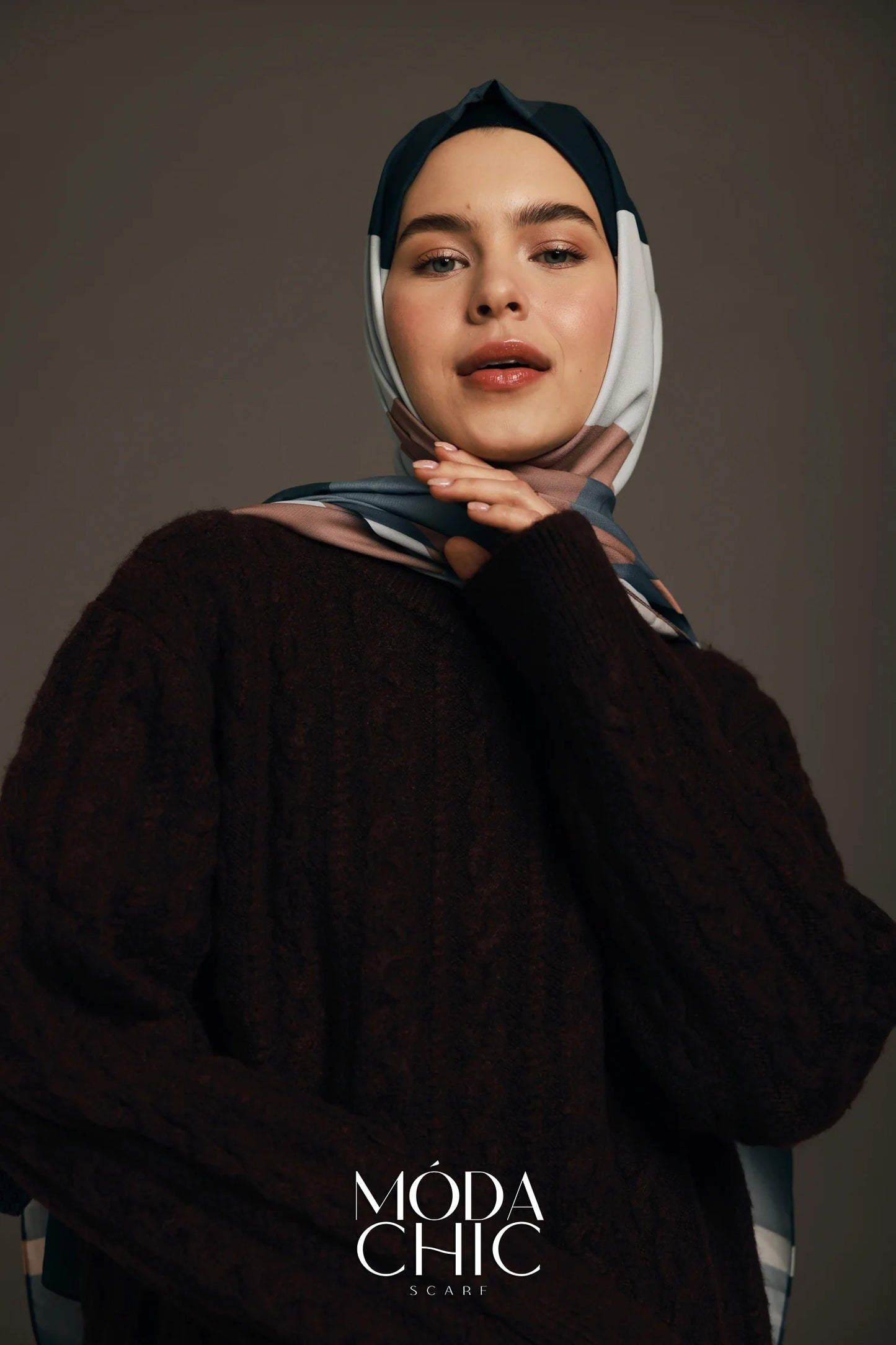 Motif Diez - Gris Foncé