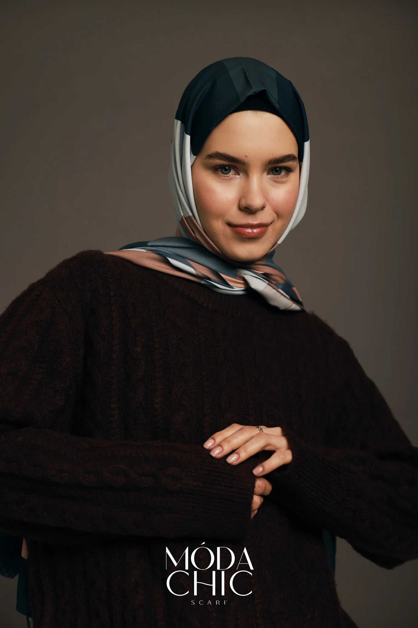 Motif Diez - Gris Foncé