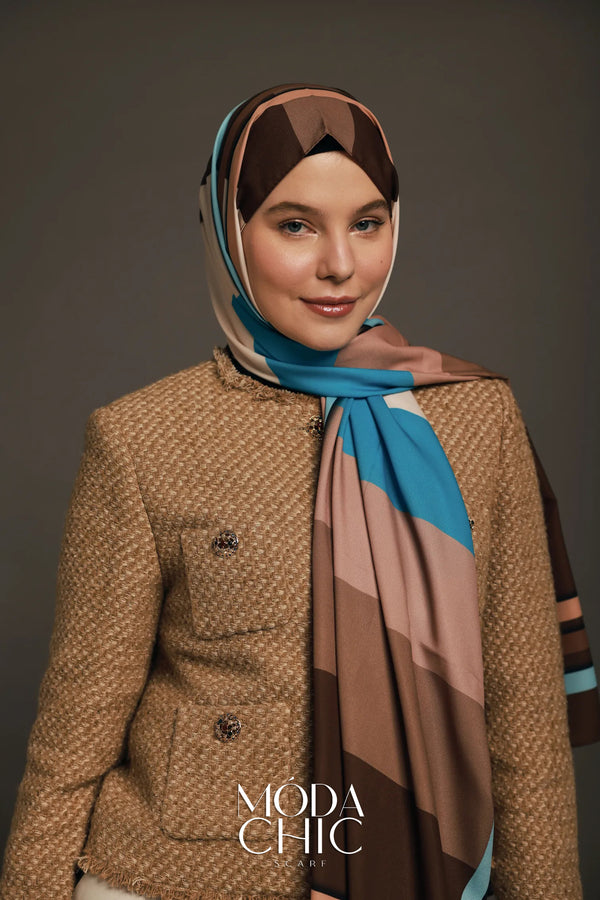 Motif Diez - Marron