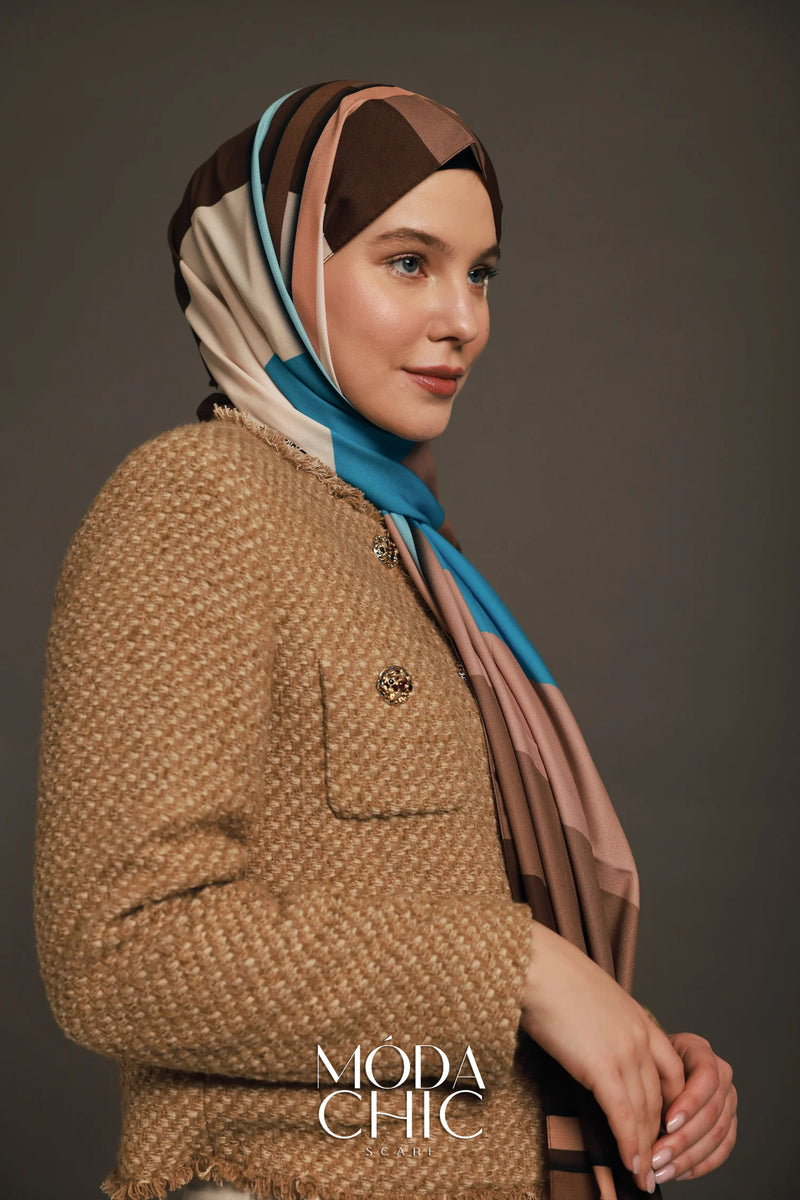 Motif Diez - Marron