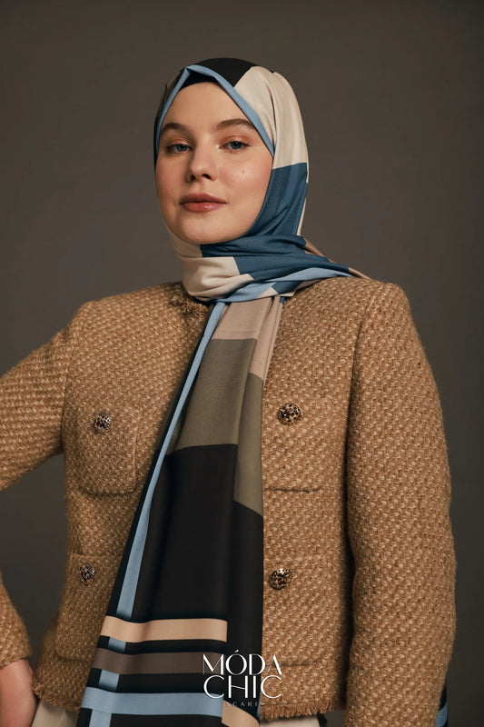 Motif Diez - Brun Amer