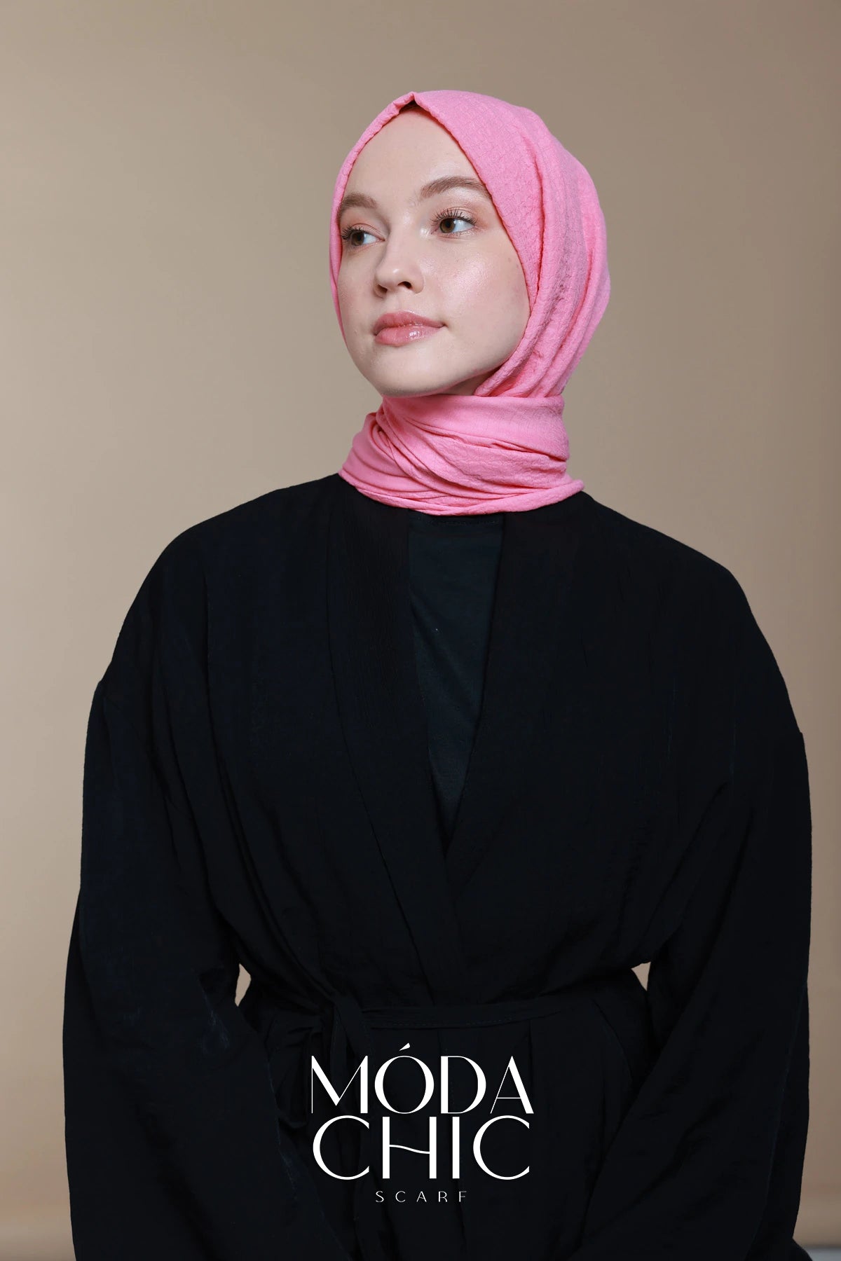 Carré Cotton - Rose Bonbon