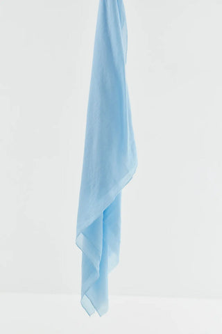 Châle Aya - Bleu clair