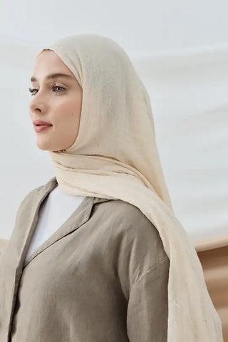 Châle Bambu - Beige Sable