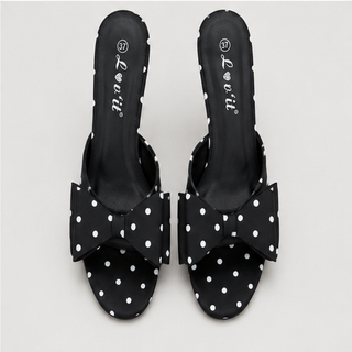 Sandale Polka Chic - Black