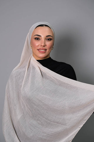 Châle Allya - Beige Sable, vue 1