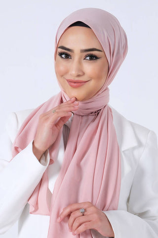 Châle Asya - Rose Poudré, vue 3