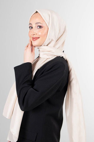 Châle Brisa Voile - Beige Sable, vue 3