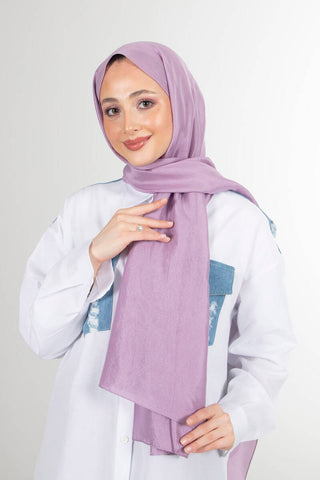 Châle Brisa Voile - Lilas, vue 1