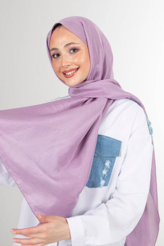 Châle Brisa Voile - Lilas, vue 2
