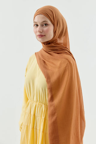 Châle Aya - Caramel