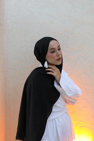 Châle Neo Pamuk - Noir