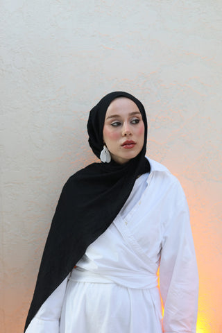 Châle Neo Pamuk - Noir