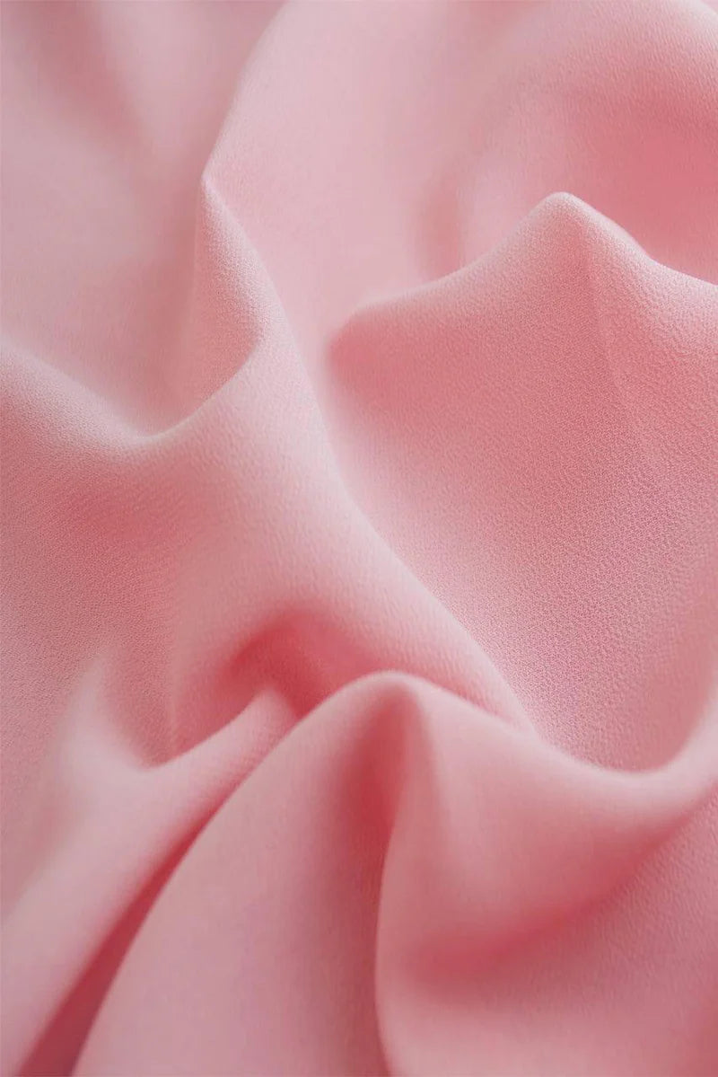 Hijab en Chiffon Premium – Flamingo