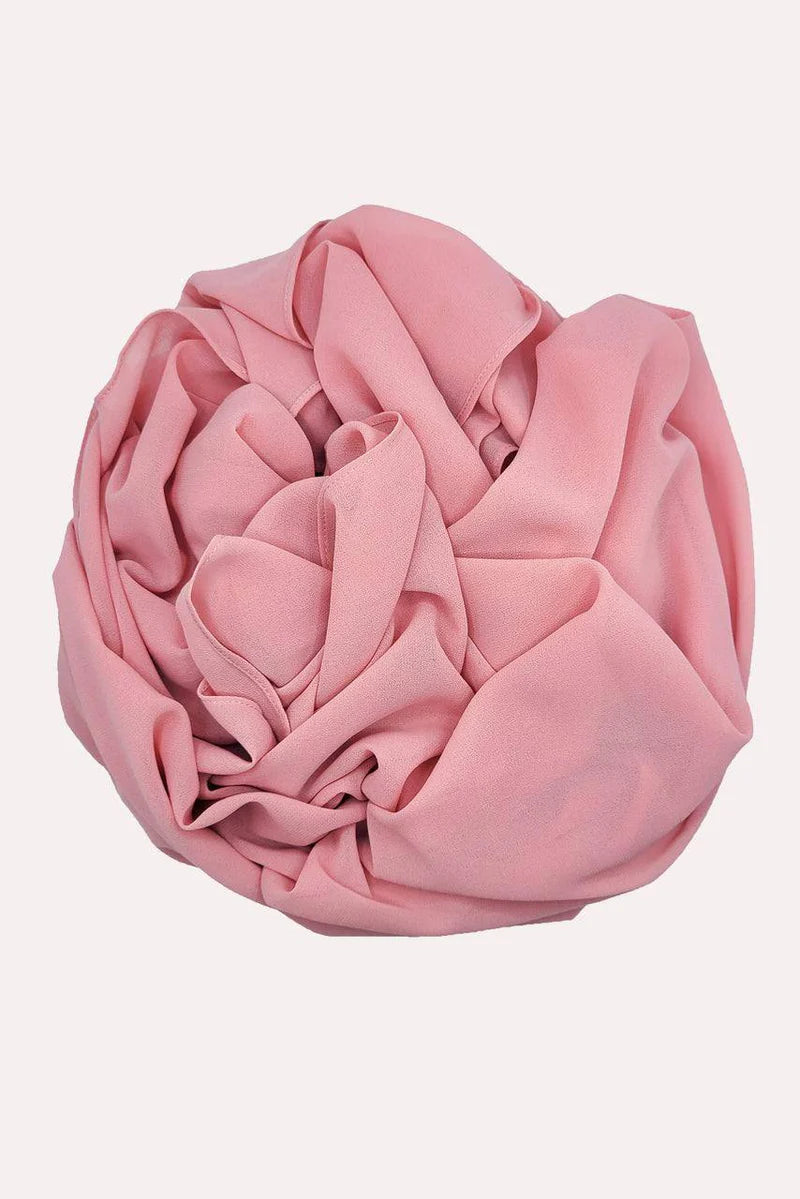 Hijab en Chiffon Premium – Flamingo