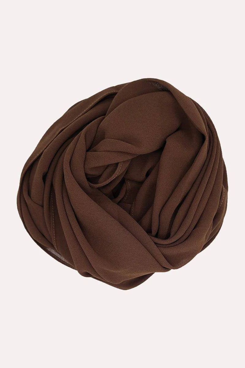 Hijab en Chiffon Premium – Fondant